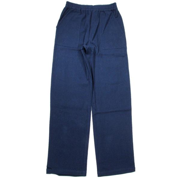 A HOPE HEMP アホープヘンプ FLANNEL BAKER EASY PANTS / DAR...
