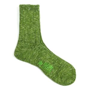 A HOPE HEMP アホープヘンプ HEMP SOCKS ヘンプソックス メンズ レディース リブ編みソックス 靴下 SHSX-009 HERB GREEN｜greenplanet