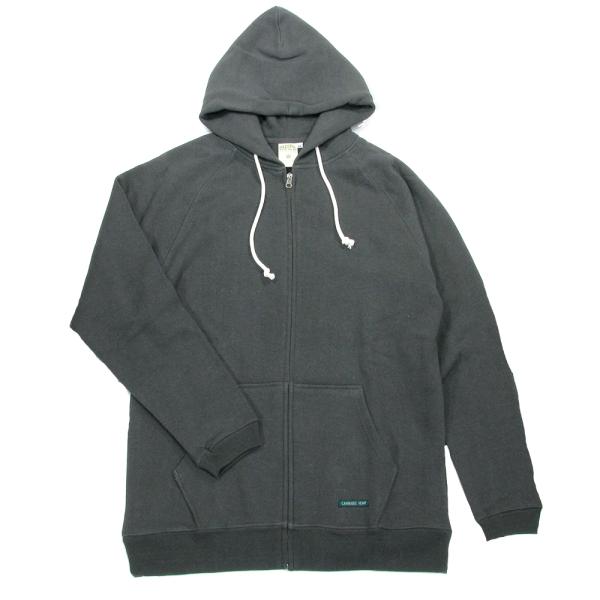 A HOPE HEMP アホープヘンプ REGULAR FULL ZIP PK / OLD BLAC...