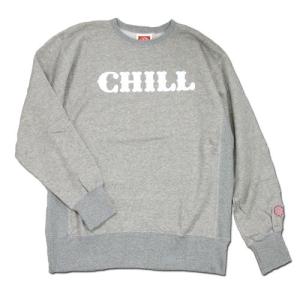 Tokyo Hemp Connection （トウキョウヘンプコネクション） CHILL CREW ヘンプオーガニックコットン クルーネックスウェットシャツ / H.GRAY｜greenplanet