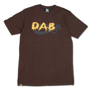 Tokyo Hemp Connection （トウキョウヘンプコネクション） x HBS - DABS HERBS TEE  グラフィック Ｔシャツ / BROWN｜greenplanet