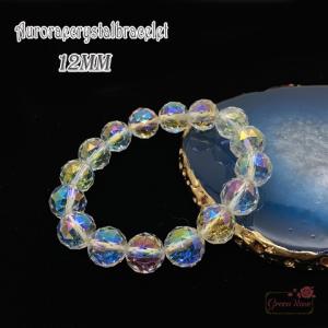 天然石パワーストーン極品AAAヒマラヤ水晶ブレスレット12mm