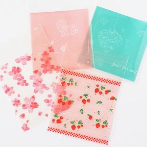 ギフトバッグ ラッピング OPP袋 粘着テープ付き 全5タイプ