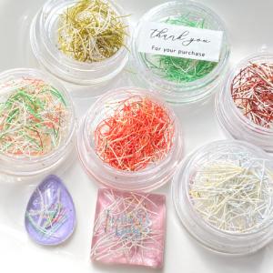 ドライフラワー トゲトゲ 花びら レジン ネイル 金箔