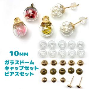 ガラス ミニチュア ガラスドーム 蓋付き フタ ミニ 小さい Bタイプ C
