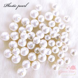 高品質 上品な艶感 8mm  10mm　パール白　 ブローチ  デコパーツ リボン 花  チャーム 2104 pearl90｜greenrosenetshopyumi