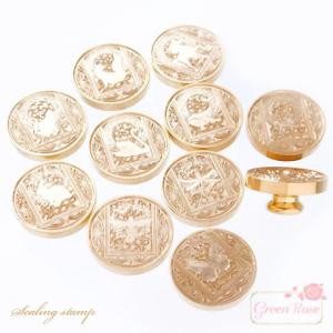 シーリングスタンプ 付け替え 30mm 1個 全10種 　星空 動物 蝶 ゆめかわ 幻想的 2104 stamp06