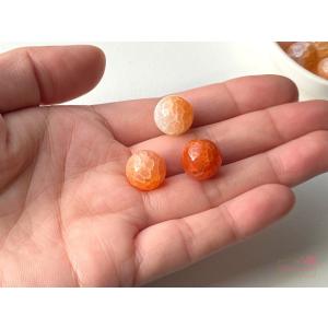 クラックアゲート 天然石 パワーストーン 粒売...の詳細画像2