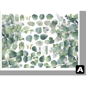 当日発送ウォールステッカー 植物柄 1枚 全2...の詳細画像1