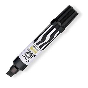 Pilot Pen Corporation of America ジャンボ油性マーカー 詰め替え可能 チゼルポイント ブラック 2パック 並行輸入