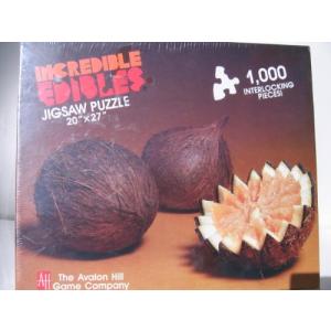 COCOFRUIT/INCREDIBLE EDIBLES 1000 INTERLOCKING PIECES JIGSAW PUZZLE 並行輸入