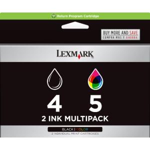 Lexmark 4 & 5 Black/Colour Combo Pack 並行輸入