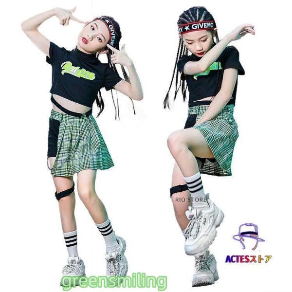 チアダンス 衣装 キッズダンス衣装 女の子 セットアップ 韓国 子供服 チア 体操服 ジャッズダンス...