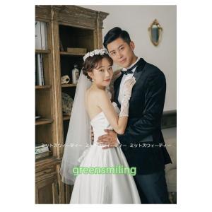 ウェディングドレス ロングドレス 結婚式 ウエ...の詳細画像4