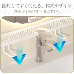 蛇口ラック 置き棚 自立式 洗面台 収納ラック...の詳細画像5