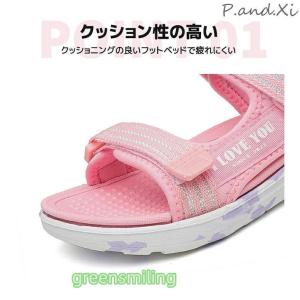キッズ サンダル 子供 サンダル 女の子 ジュ...の詳細画像3