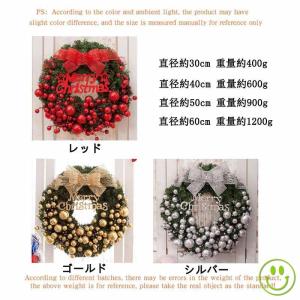 クリスマスリースLLサイズ ナチュラルリース ...の詳細画像1