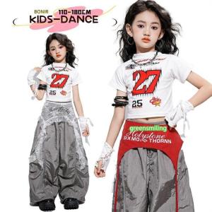Tシャツ キッズ ダンス衣装 スポーツウェア ジ...の商品画像