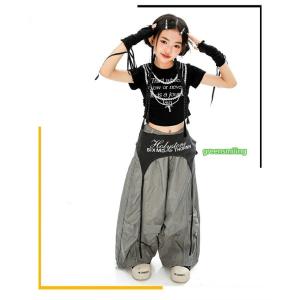 キッズ ダンス衣装 ジャズ 女の子 サッシュベ...の詳細画像2