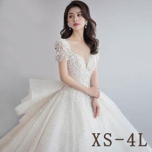花嫁 ウェディングドレス スイートハートネック ...の商品画像