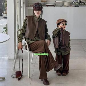 親子 ペアルック 赤ちゃん 3点セット シャツ...の詳細画像1