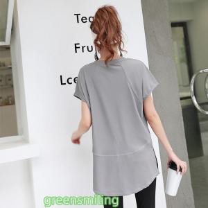 ヨガ ウェア トップス 半袖 Tシャツ レディ...の詳細画像1
