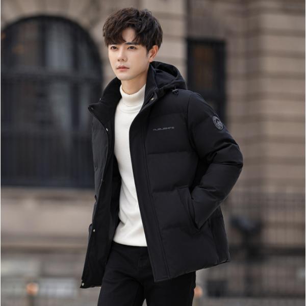 ダウンジャケット メンズ チェック柄 おしゃれ 防寒着 メンズ ダウン アウター メンズ コート メ...