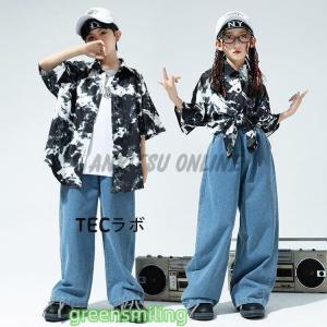 キッズ ダンス衣装 セットアップ 女の子 黒 ...の詳細画像2