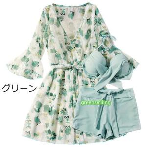 水着 体型カバー ぽっちゃり 花柄 大盛り 大...の詳細画像1