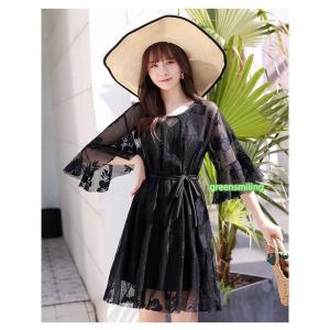 タンキニ 水着 レディース ラッシュガード 長...の詳細画像2