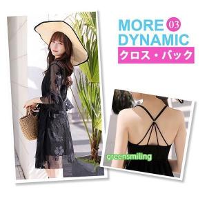 タンキニ 水着 レディース ラッシュガード 長...の詳細画像3