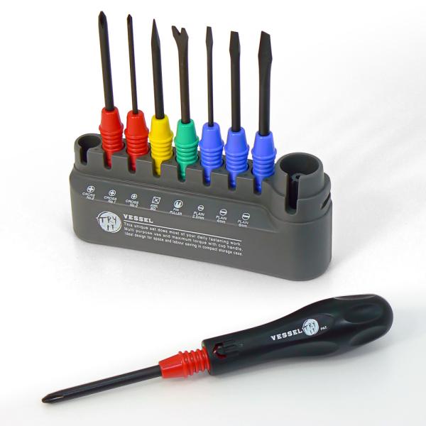 ドライバーセット ドライバー 工具 8本組 ベッセル ファミドラ8 +0 +1 +2 -2.5 -4...