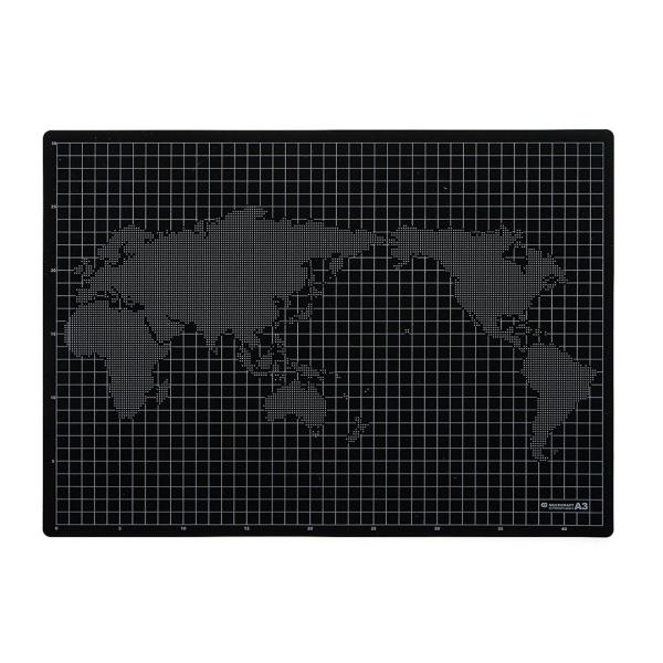 カッティングマット カッターマット A3 両面タイプ 320×450mm 角利 CMGB-3