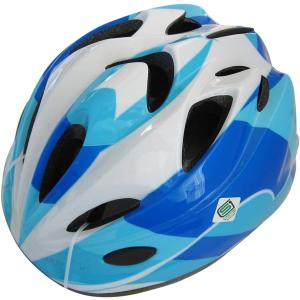 アウトレット 数量限定 ヘルメット 子供 児童 ジュニア 自転車 SGマーク 頭囲52-56cm ブルー サギサカ 88736