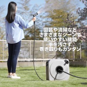 ホース ホースリール 30m 散水ホース 洗車...の詳細画像2