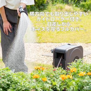 ホース ホースリール 30m 散水ホース 洗車...の詳細画像1