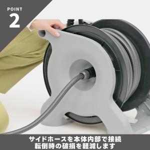 ホース ホースリール 30m 散水ホース 洗車...の詳細画像3