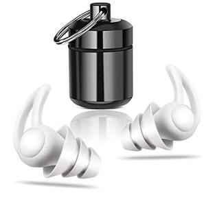 耳栓 睡眠用 安眠 完全防音 聴覚過敏 遮音値40dB 飛行機