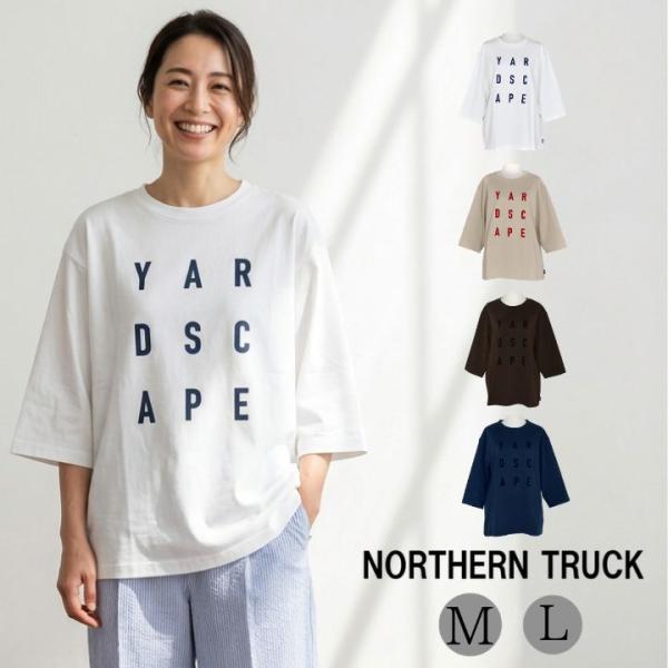 ノーザントラック ノースオブジェクト ロゴプリント プルオーバー ロゴ入り Ｔシャツ レディース ク...