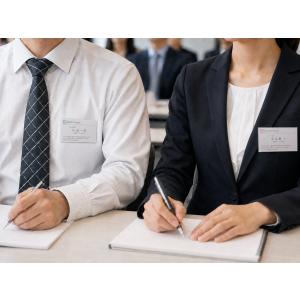 名札ケース 名刺型名札 50枚セット 中紙付 ...の詳細画像2