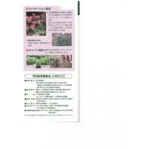 POWER 酵素水 2リットル(花・木・野菜・...の詳細画像4