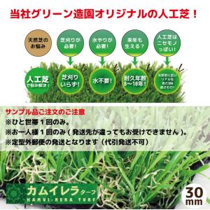送料無料 人工芝 サンプル 人工芝 リアル 高...の詳細画像2