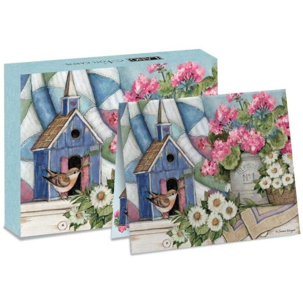 お得な13枚箱入り フェザード・プライド スーザンウインゲット アメリカ ラング社 / LANG グ...