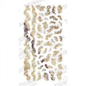 noble ジェル専用 ツメキラ アンティークレース ネイルシール