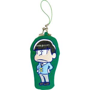 おそ松さん ポージング ミニがまぐち【チョロ松】　がま口/小銭入れ/ストラップ/6つ子/赤塚不二夫/おそ松くん/マックス【60】