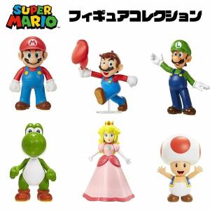 スーパーマリオ フィギュアコレクション 選べる6種類 (マリオ/ルイージ/ヨッシー/ピーチ/キノピオ) おもちゃ/ゲーム/グッズ/雑貨/｜グリングリン