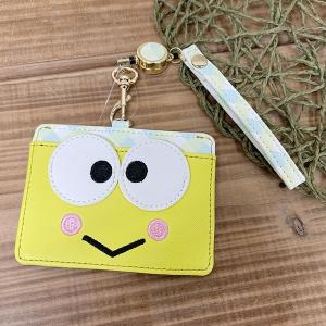 けろけろけろっぴ サンリオ リール付 パスケース【ケロケロけろっぴ