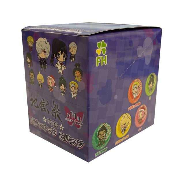 地獄楽 パジャキャラ 缶バッジ 1BOX(11個入り) BOX購入特典缶バッジ付き ジャンプ/アニメ...