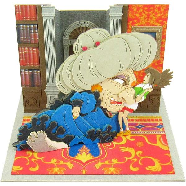 千と千尋の神隠し みにちゅあーとキットmini 湯婆婆と千尋 (MP07-13) ペーパークラフト/...