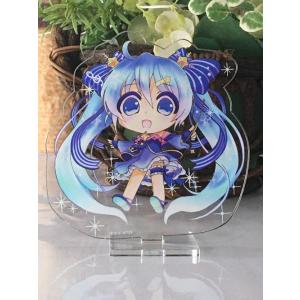 ボーカロイド 2.5次元アクリルフィギュアぷち雪ミク　-悶KID-